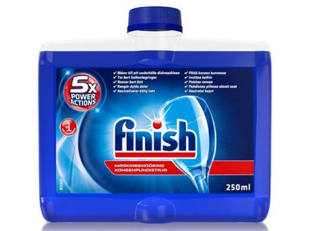 Finish Diskmaskinrengöring Original 250ml - Lyreco - Städ och hygien > Diskrengöring > Maskinrengöring