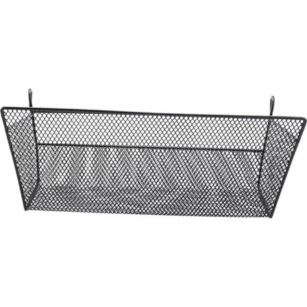 Hyllkorgar, sovsal skrivbord sängbord hängande förvaringstillbehör skrivbordshörn hyllor arrangör hållare behållare med krok - Svart