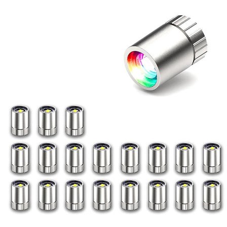 20 stk. Miniature LED-lys, små lys til håndværk, miniaturelys batteridrevet, lys (multifarvet skiftende)