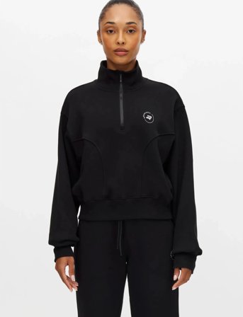 Röhnisch Base Sweat Half Zip - Black - M