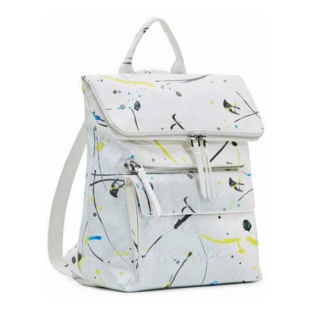 Desigual Arty 22wakp29 Rugzak , Wit , Dames , Maat: ONE Size Rugzakken