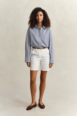 GANT - Chino-shorts til dame eggshell