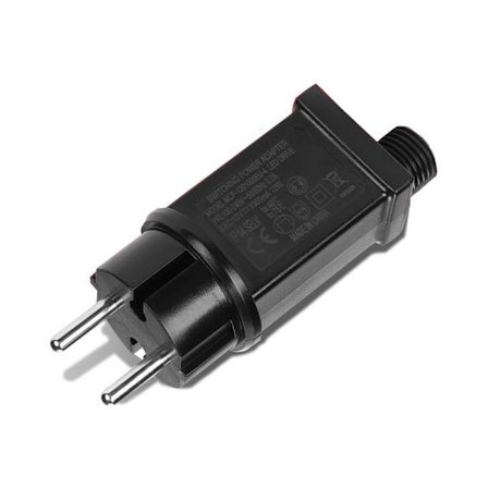 12V LED strømforsyning, IP44 LED transformator lavspænding LED adapter driver til julelys, lyskæde