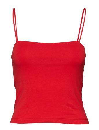 Scarlet Singlet T-shirts & Tops Sleeveless Rød Gina Tricot