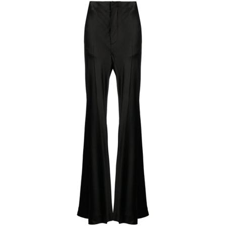 Maison Margiela Wide Byxor svart, Dam Byxor, Dam, Storlek: 2XS