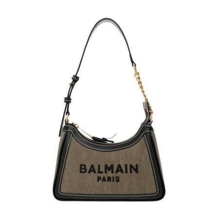 Balmain Cross Body Väska grön, Dam Axelremsväskor, Dam, Storlek: ONE SIZE