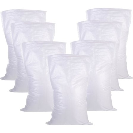 16 stk. Vævede Sandsække til Orkan Oversvømmelsesbarriereposer