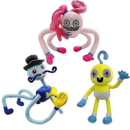 Poppy Playtime Plyschleksak Poppy Långa Ben Pappa Mamma Son Spel Gosedjur Docka