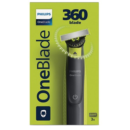 Philips OneBlade Face 360 Flex Blade QP2724/23, Mænd, Barbering, Barbermaskiner