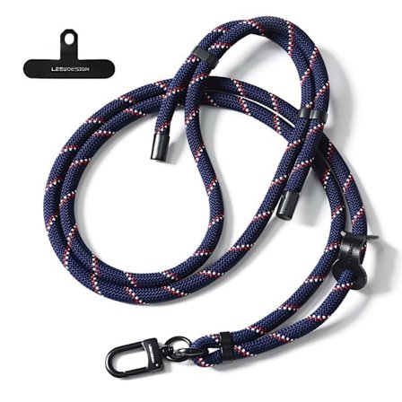 160 cm axelrem för telefon med patch - Safir