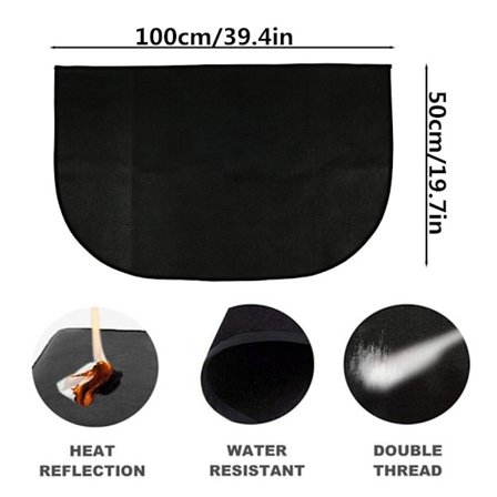 Brannsikker Matte Brannsikker Peis Matte Hard Grill Gulvbeskyttelse