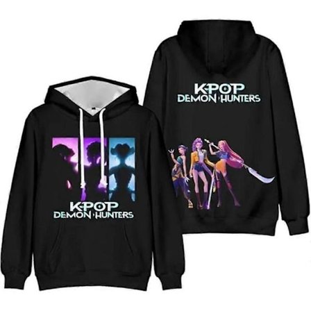 KPop Demon Hunters Hættetrøje 3D Print Pullover Hættetrøje til Mænd Kvinder _19