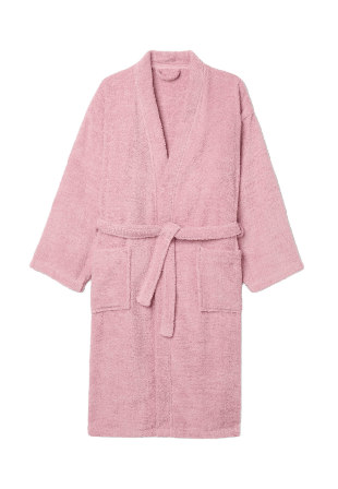 Åhléns Home Badrock STELLA Badrumstillbehör Rosa L/XL