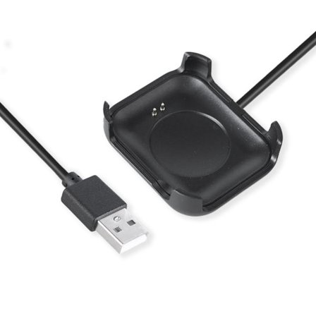 Brakett Lader Dock Stativ USB Hurtigladekabel Strømadapter for Klokke HW18