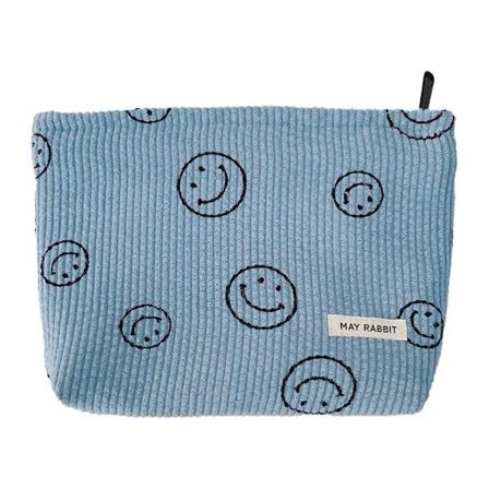 Makeup Taske Dame Makeup Taske Stor Kapacitet Canvas Makeup Taske Rejse Toilet Taske Tilbehør Opbevarings Taske [DB]