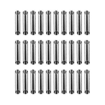 30 stk. rustfrie, non-stick cannoli-rørformer for danske bakverksskall (FMY)