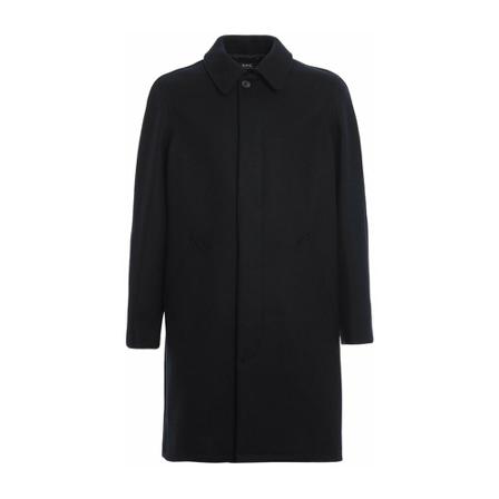 A.p.c., Coat Blauw, Heren, Maat:S