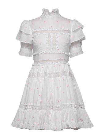 Iro Mini Dress Dresses Lace Dresses Hvid By Malina