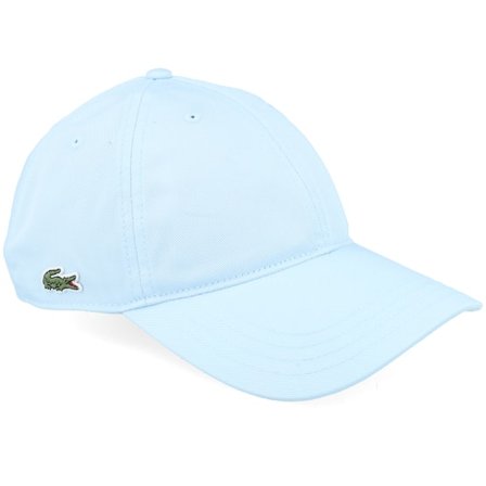 Lacoste - Casquette Rill Light Blue Dad Cap Unconstructed Blue Cap - @ Hatstore