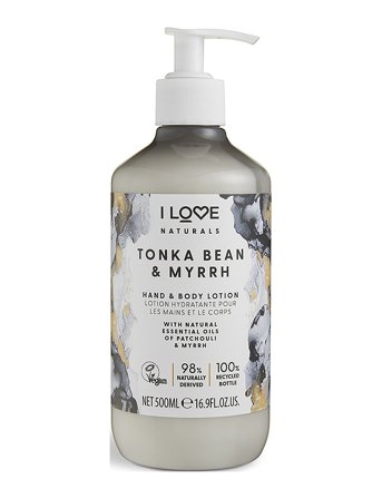 I LOVE I Love Naturals Hand & Body Lotion Tonka Bean & Myrrh 500Ml - Nude - 500 ml