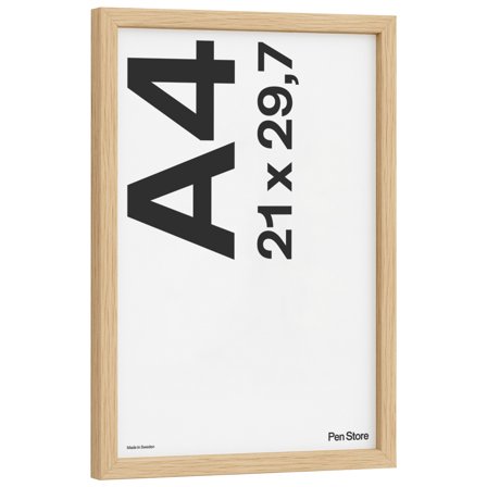 Oak Wood Frame 21x29,7 cm A4