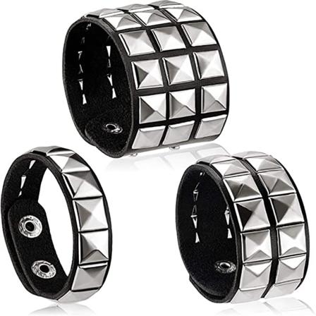 CDQ Nitarmband 3 delar - enkel rad + dubbelrad + tre rader