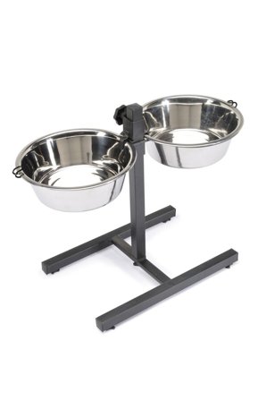 Camon Portaciotole Con Piedistallo e Ciotole C026/4