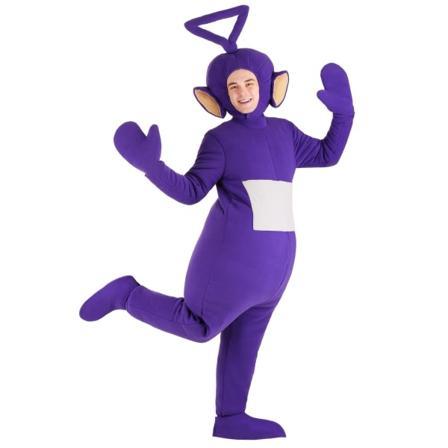 Vuxen Teletubbies kostym för Cosplay Carnivail Party Outfits lila ONE SIZE(168-175CM) lila szq