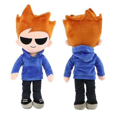 38cm Tom Eddsworld Plyslegetøj Eddsworld Dukke Anime Figur Dukke Blød Børnelegetøj Drenge
