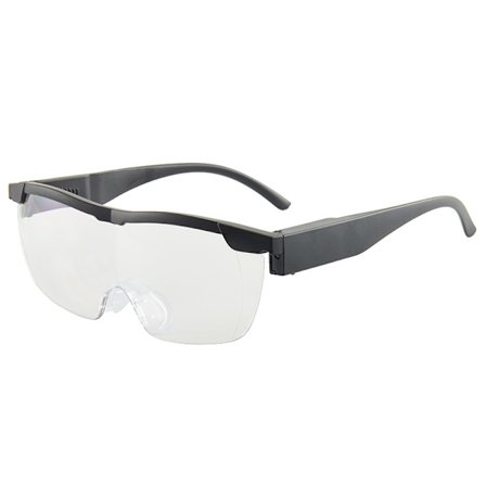 Silmälasit, joissa on noin 160 % suurennustoiminto, ihanteellinen