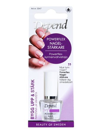 Depend Cosmetic Powerflex Nagelstärkare - Nude - ONE SIZE