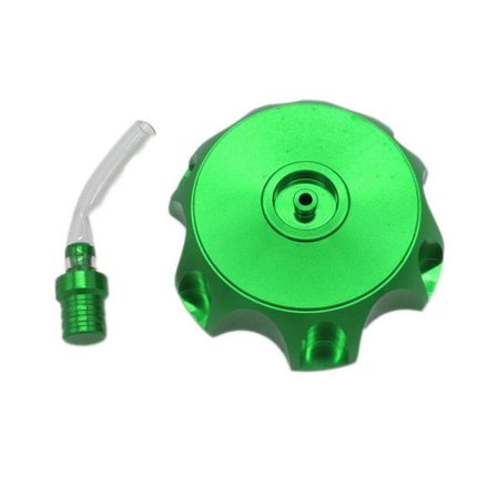 Drivstofftanklokk Motorsykkeltanklokk GRØNN