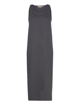 Rebekka Tank Dress Gots Maksimekko Juhlamekko Black Basic Apparel