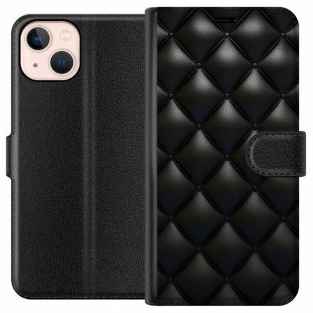 Apple Iphone 13 Plånboksfodral Leather Black