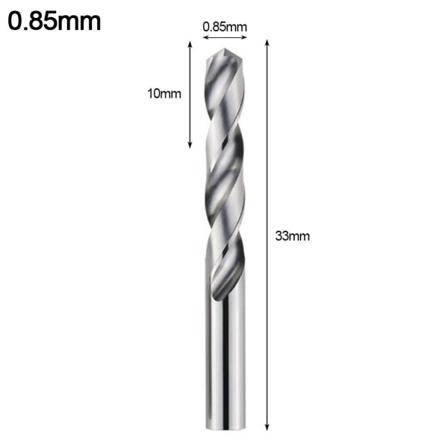 Twist Drill Bit Tungsten Steel Drill 0,85MM 0.85mm