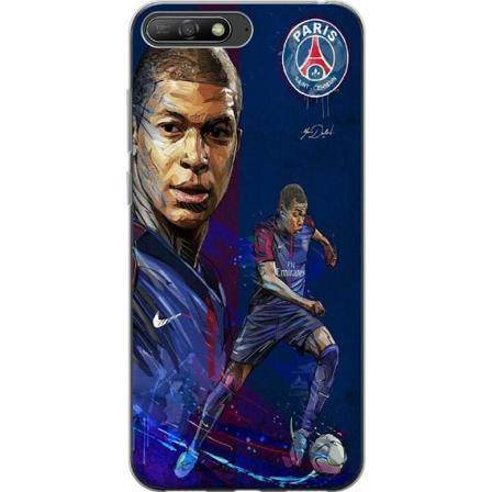 Huawei Y6 (2018) Genomskinligt Skal Mbappe