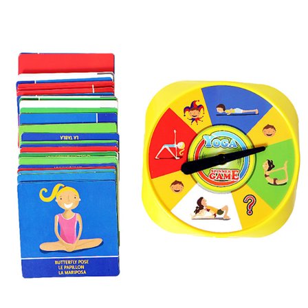 Spelflexibilitet Balans Familjebrädspel med 54 st Kort för Interaktion mellan Föräldrar och Barn