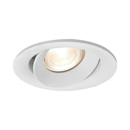 BRAYTRON Tetra-E1 spotlight armatur, rund, vit, justerbar, diameter 95 mm, aluminium