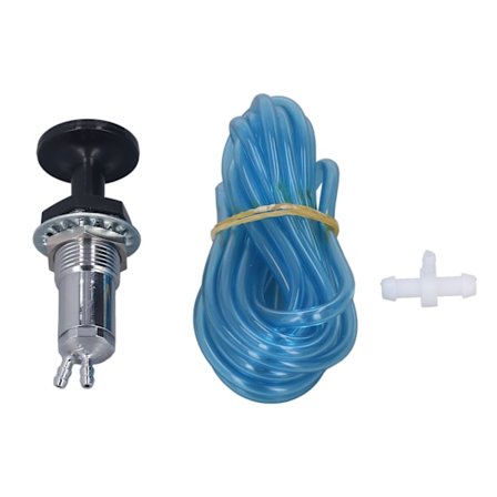 Cat Polaris SkiDoo Bränsle Kolv Primer Pump Kit Ersättning Metall med Slang T-adapter