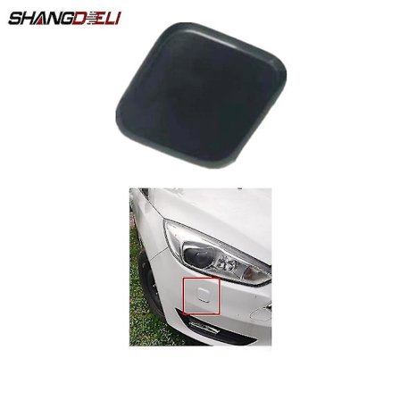 For Ford Focus Mk3 2015 2016 2017 2018 Bil Frontlysk Washer Sprøytedyse Deksel Frontlysk Rensende Washer Jet Caps