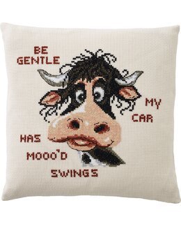 Kirjontapakkaus Tyyny Mood Swings -Permin