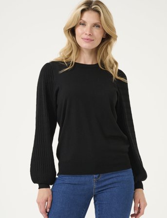 Kaffe Kananna Pullover - Black - S