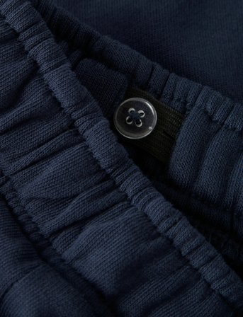 LMTD Nlfnizu Bru Lw Wide Sweat Pant Noos - Navy - 170