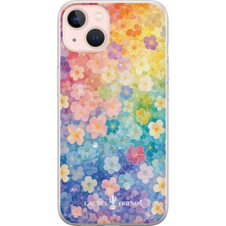 Kompatibelt Mobildeksel til Apple Apple iPhone 13 Cactus and Friends – RainbowBloom