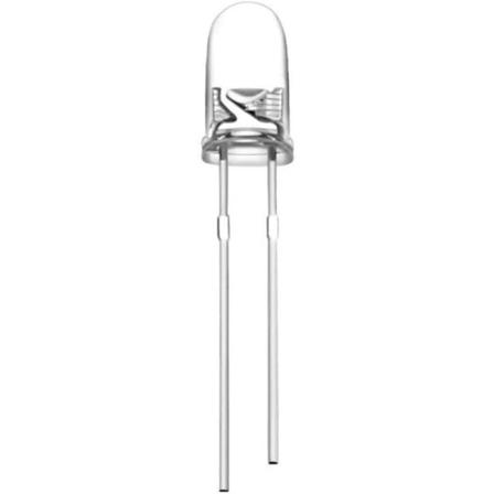 3mm dubbla LED-dioder, bulk LED-ljusdioder 2 stift rund Uv (10 färger X 20 st) kitlåda