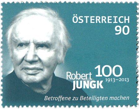 Østrig - Robert Jungk - Postfrisk frimærke