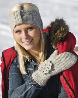 Hekleoppskrift Lue, Pannebånd og vott - Järbo