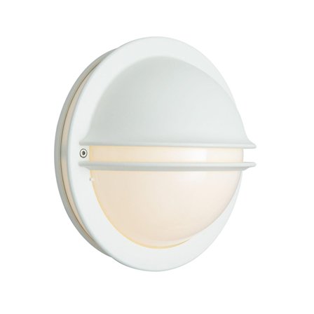 Norlys Berlin 615 Veggarmatur E27, 8,5 W, 2700 K, IP54 Hvit, Belysning