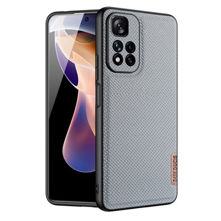 Dux Ducis Fino nylon cover til Xiaomi Redmi Note 11 Pro+ 5G / 11 Pro 5G / Mi11i / Poco X4 NFC blå