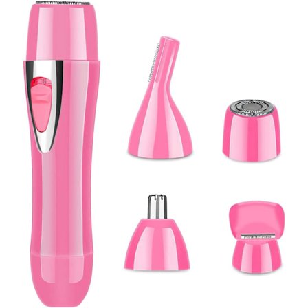 Barbermaskiner Genopladelig Øjenbrynstrimmer Næse- og Øretrimmer til Mænd Ansigtsbehåringsfjerner Kvinder, Næsetrimmer Næsehårstrimmer